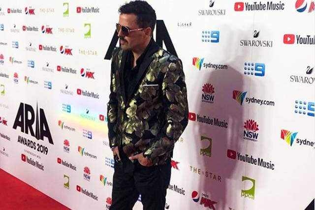 Andy Van at the ARIAs