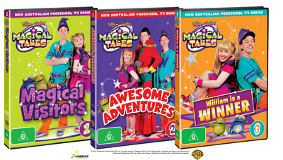 Magical Tales Volume 1-3 on DVD