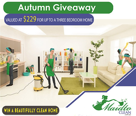 Win a beautifully cleaned home
