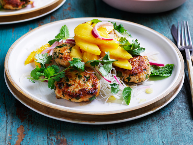 Thai Chicken Salad with Pickled Lemongrass Mango