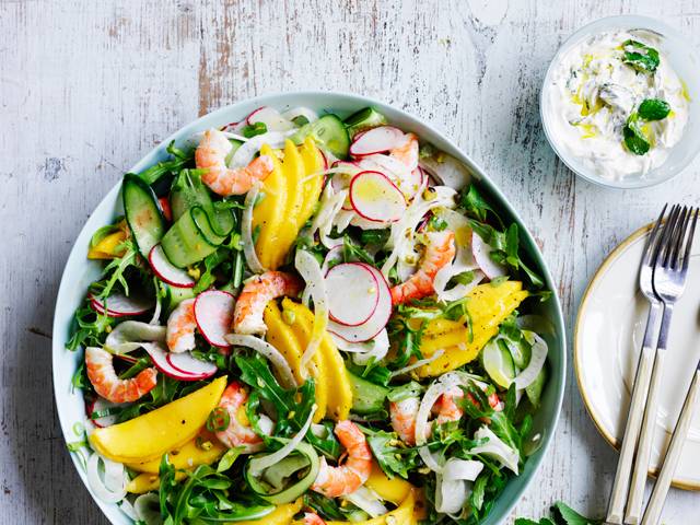 Prawn, Mango and Fennel Salad