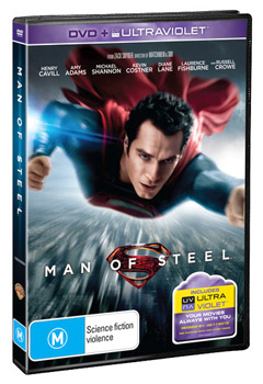 Man of Steel DVDs