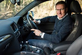 Mark Skaife with Specsavers Safer Roads Interview