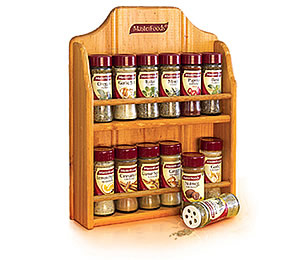 MasterFoods Spice Rack with Spices