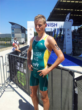 Matthew Hauser 2014 Australian Youth Olympic Team Interview