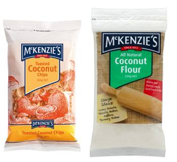 McKenzie's Toasted Coconut Chips and Coconut Flour