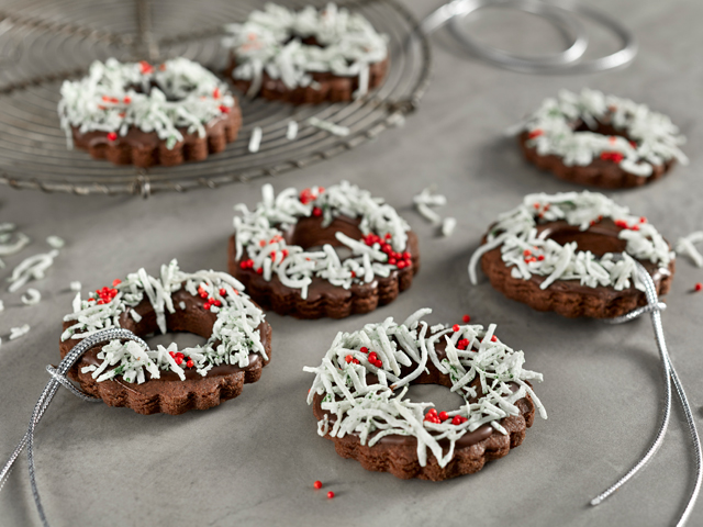 Chocolate Wreaths