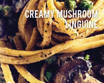 Creamy Mushroom Linguine