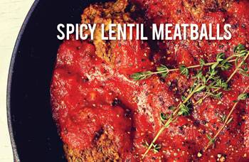 Spicy Lentil Meatballs