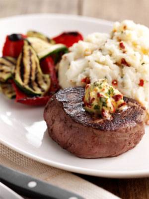 Mediterranean Steak with Mash