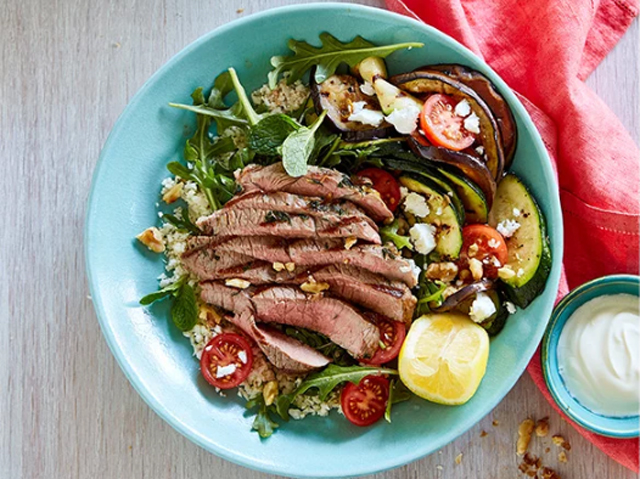 Mediterranean Lamb Bowl