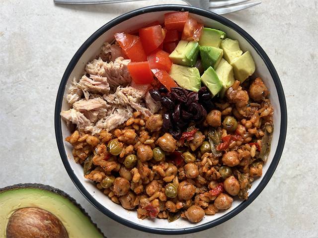 Mediterranean Rice Bowl