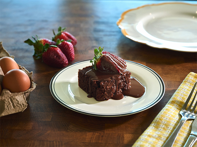 Melt & Mix Chocolate Slab Cake