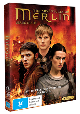 The Adventures of Merlin Series 3  dvds