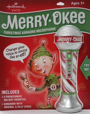 Hallmarks  Merry-Okee Karaoke Microphone