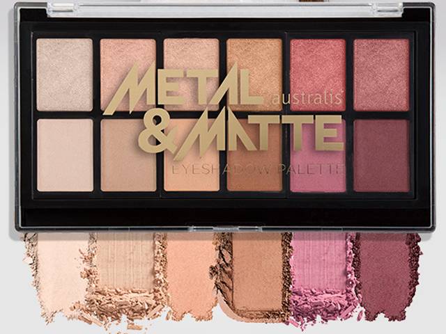 australis Metal & Matte Eyeshadow Palette