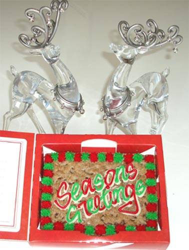 Mrs Fields Christmas Cookie Card Vouchers