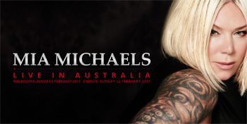 Mia Michaels LIVE in Australia