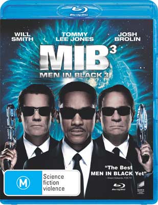 Men In Black 3 Blu-rays