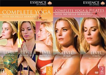 Michelle Merrifield - Yoga Collection and Yoga and Pilates Collection DVD