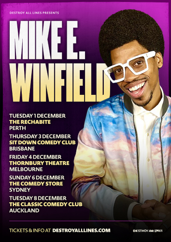 Comedian Mike E. Winfield Announces Australia & NZ Tour