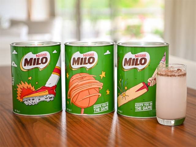 Limited-edition MILO tins