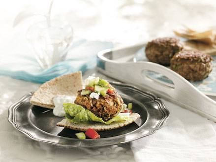 Mini Greek Lamb Burgers