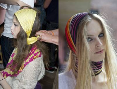 Missoni Hair Look Spring Summer 2011