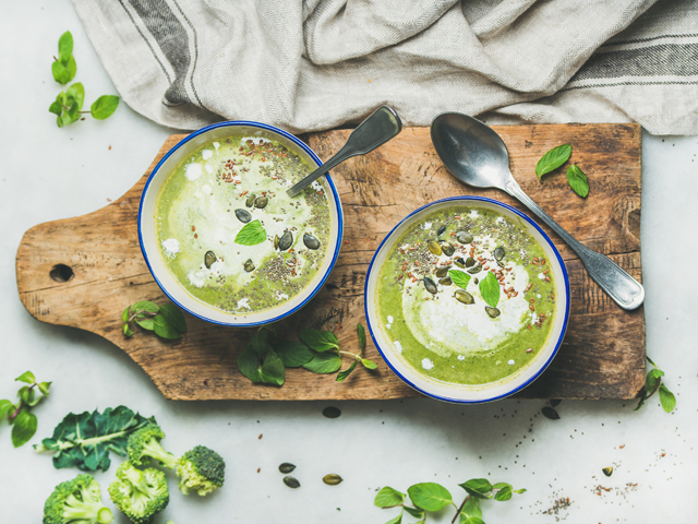 McKenzie's Broccoli and Pea Soup