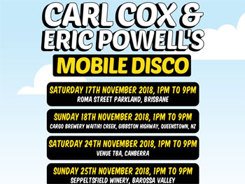 Carl Cox and Eric Powell's Mobile Disco 2018