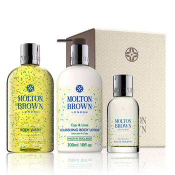 Molton Brown Caju and Lime Collection