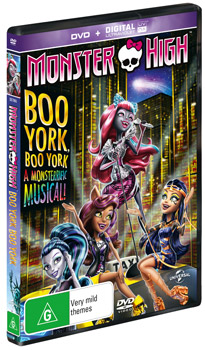 Monster High: Boo York, Boo York DVDs