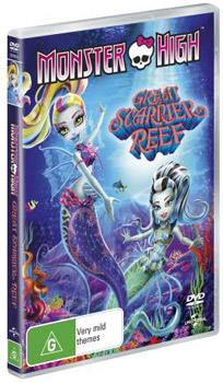 Monster High.: Great Scarrier Reef DVDs