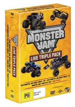 Monster Jam Live Triple Pack DVD