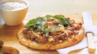 Moroccan Lamb Pizza