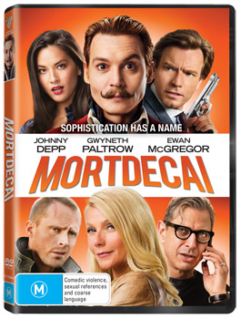 Mortdecai DVDs