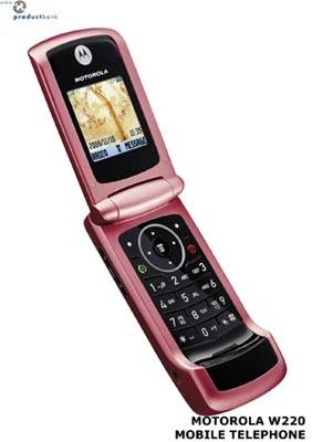 Motorola W220 Mobile Phone with FM Radio