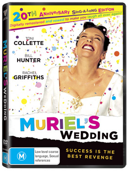 Muriel's Wedding 20th Anniversary Edition DVDs