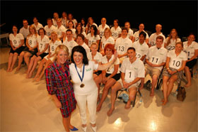 Guinness World Record for most legs waxed in an hour