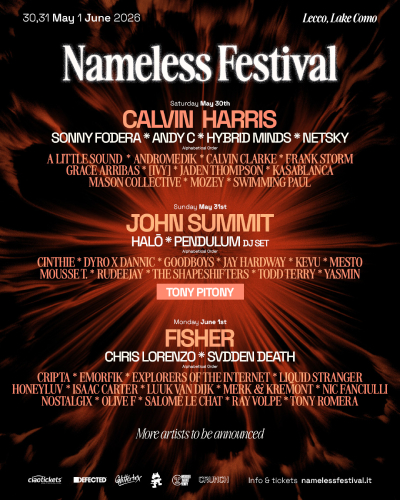 Nameless Festival Expands Line-Up: New Artists Announced