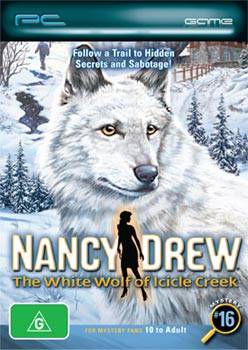 Nancy Drew 3 New Games: The White Wolf, Creature of Kapu Cave, Danger by Design