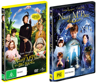 Nanny McPhee & The Big Bang double DVDs
