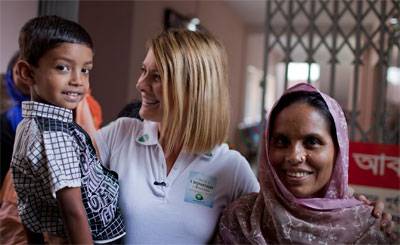 Natalie Bassingthwaighte Speaks Out About Childhood Pneumonia in Banghladesh