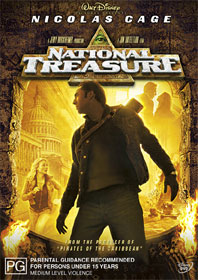 National Treasure DVD