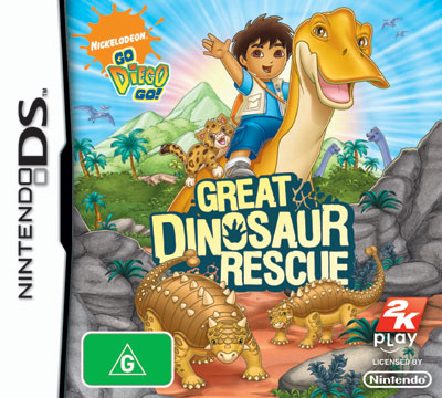 Nintendo DS Go Diego Go! Great Dinosaur Rescue