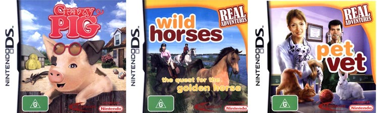 Mindscape Nintendo DS game trio packs