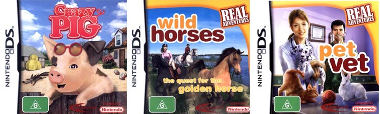 Mindscape Nintendo DS game trio packs