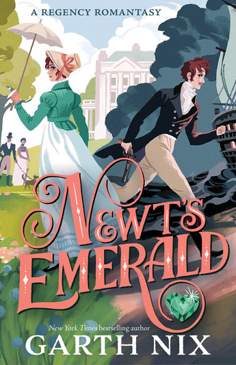 Newt's Emerald books by Garth Nix