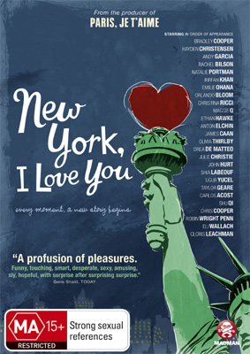 New York I Love You DVDs