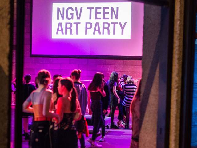 NGV Teens Art Party